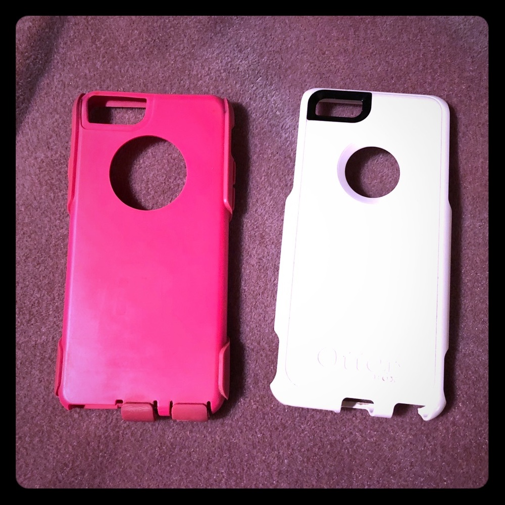 💞Otter Box For IPhone 📱 6 💕 Hot Pink Preowned